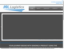 Tablet Screenshot of mdllogistics.com